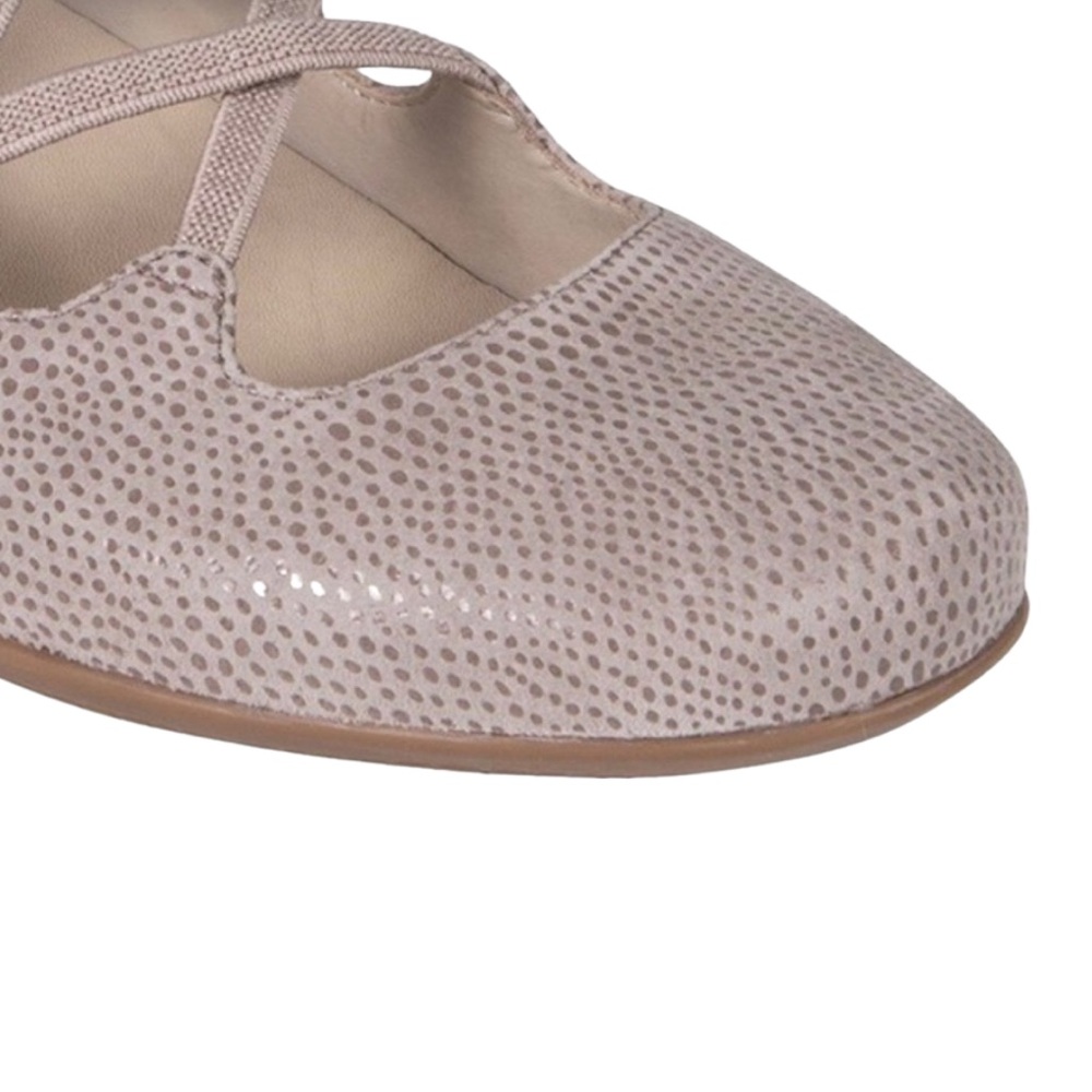 Earthies Clare Ballet Size 9 Suede Loafers Ginger Metallic - Picture 5 of 8